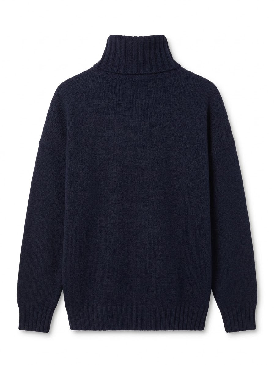 Maglione con applicazioni Kontatto