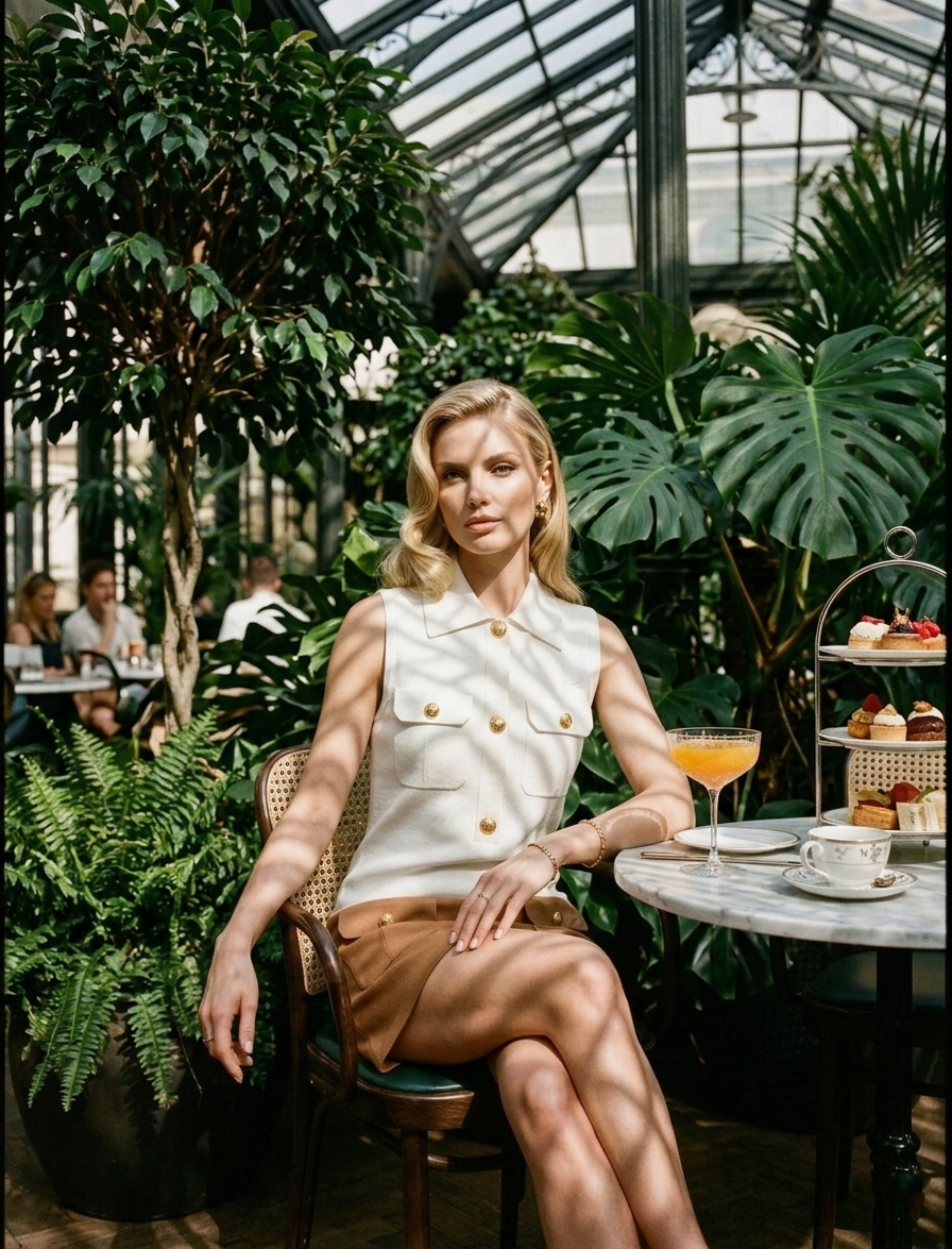 Abito in maglia con colletto