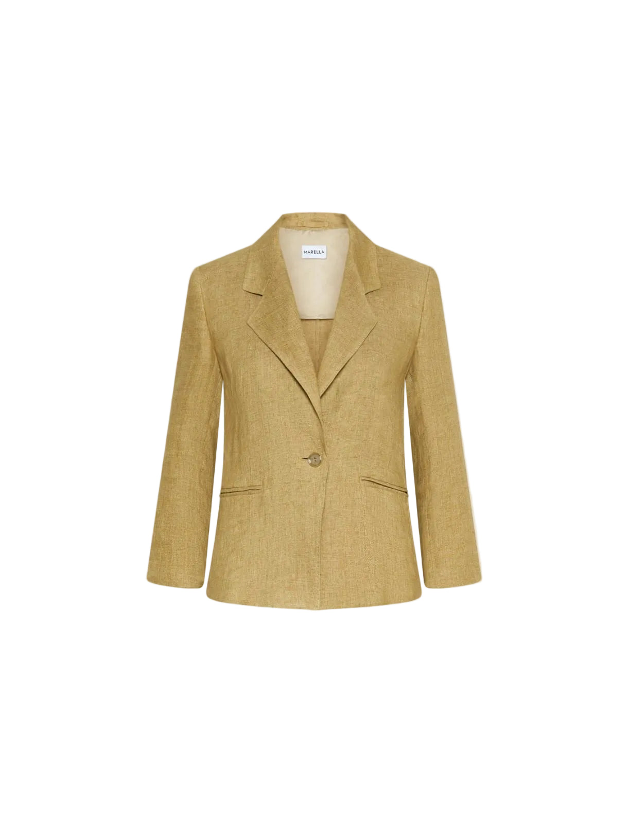 Blazer in lino delavè MARELLA