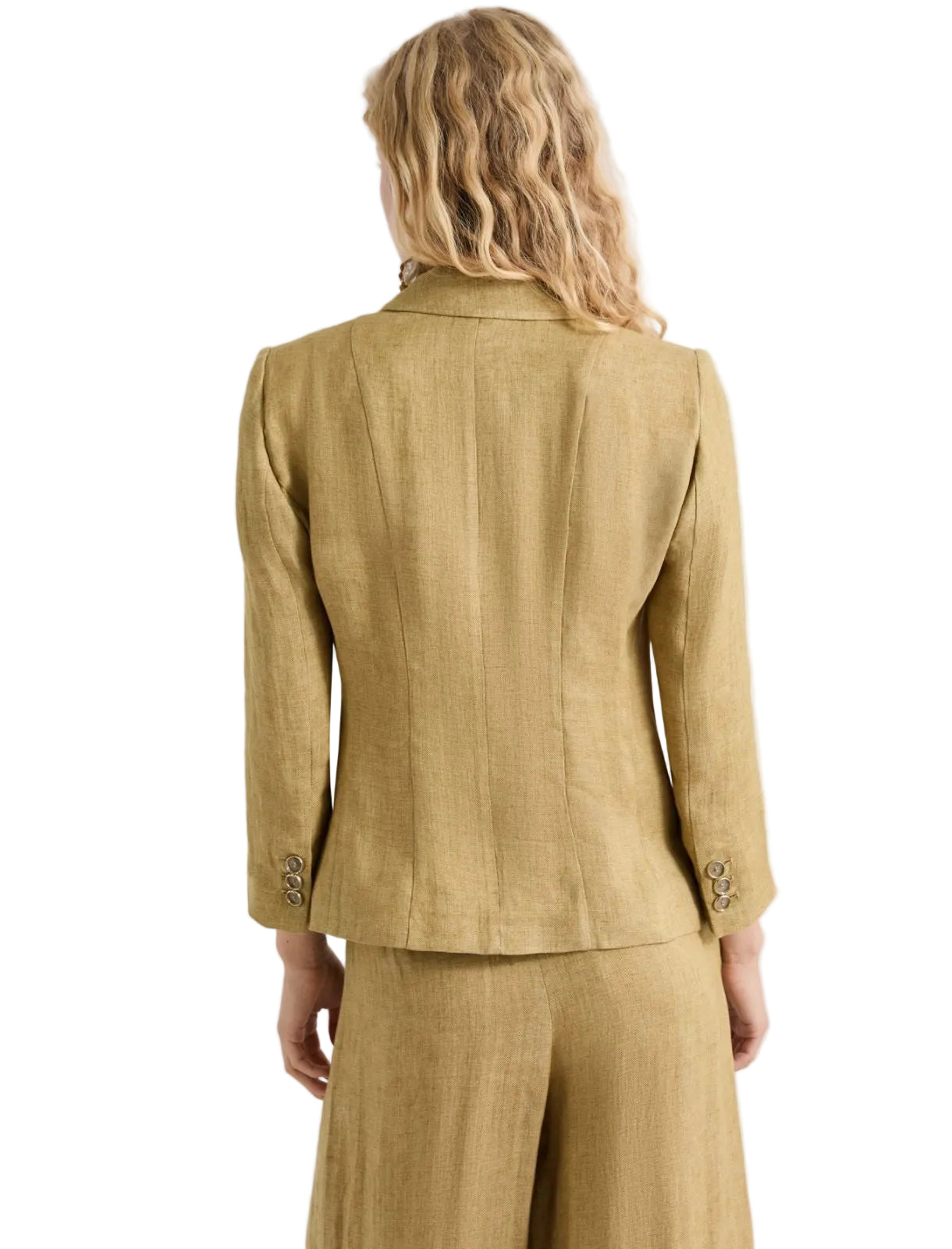 Blazer in lino delavè MARELLA