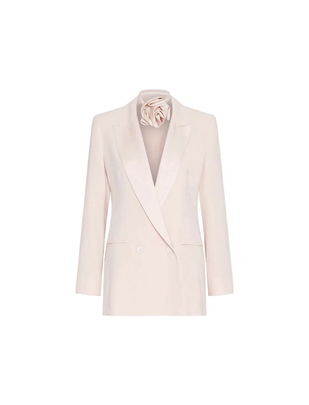 Blazer in envers satin