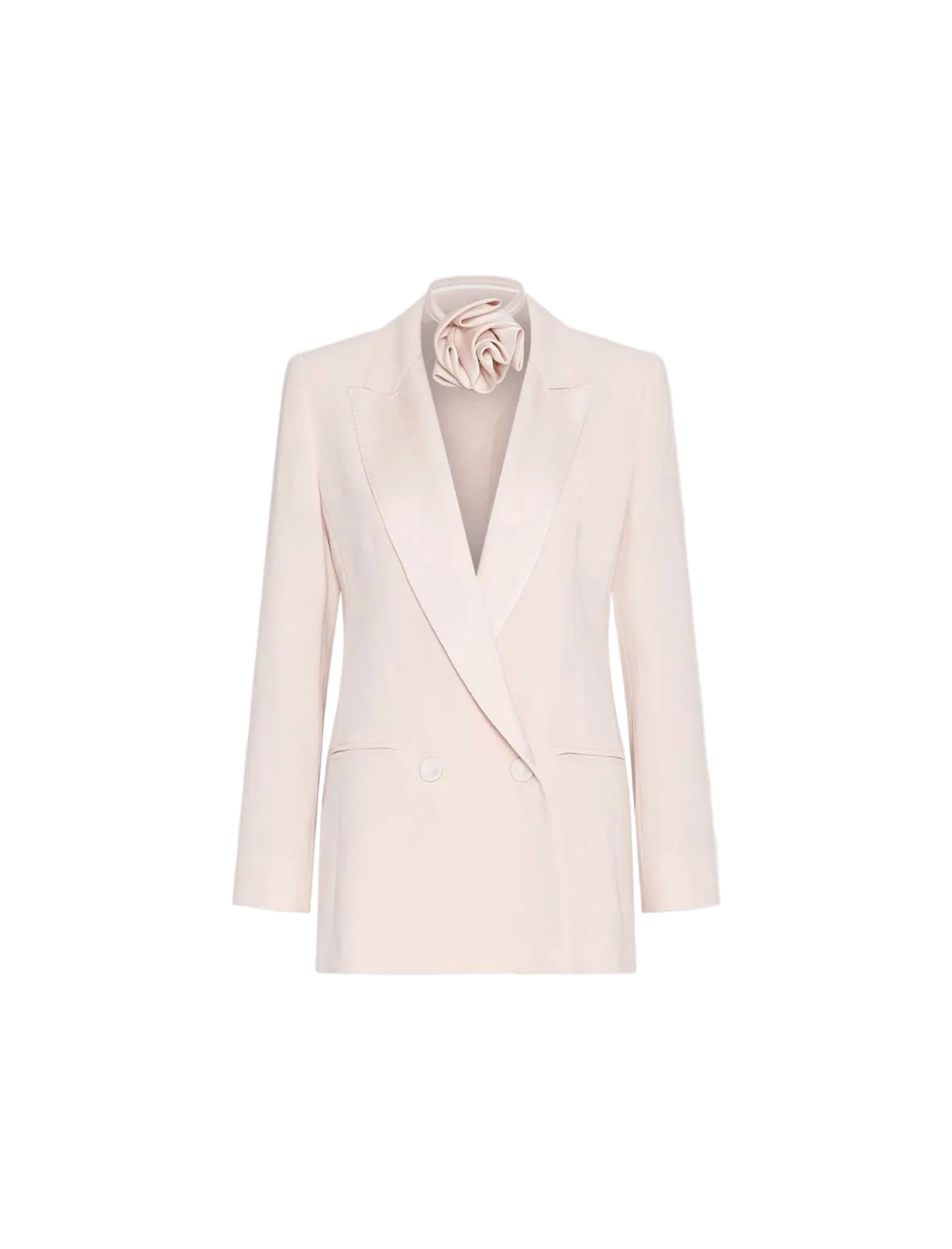 Blazer in envers satin