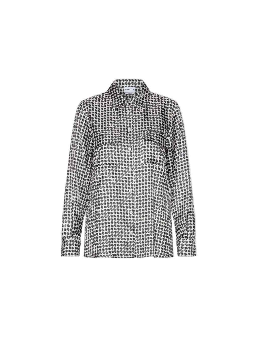 Camicia in seta stampata MARELLA