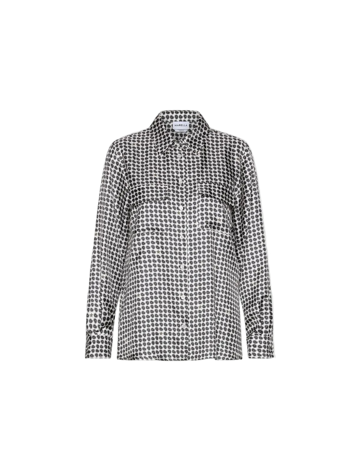 Camicia in seta stampata MARELLA