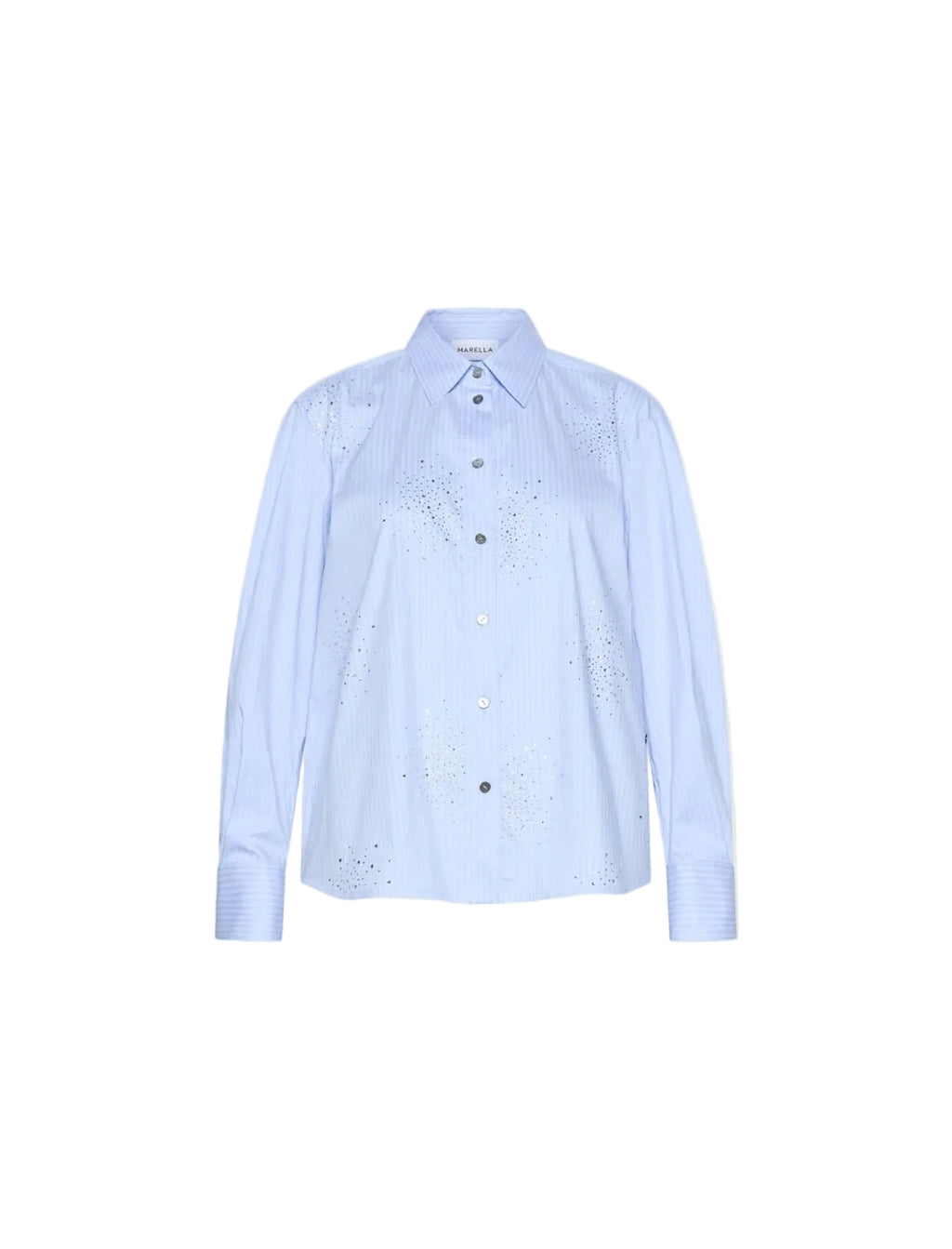 Camicia in popeline con cristalli MARELLA