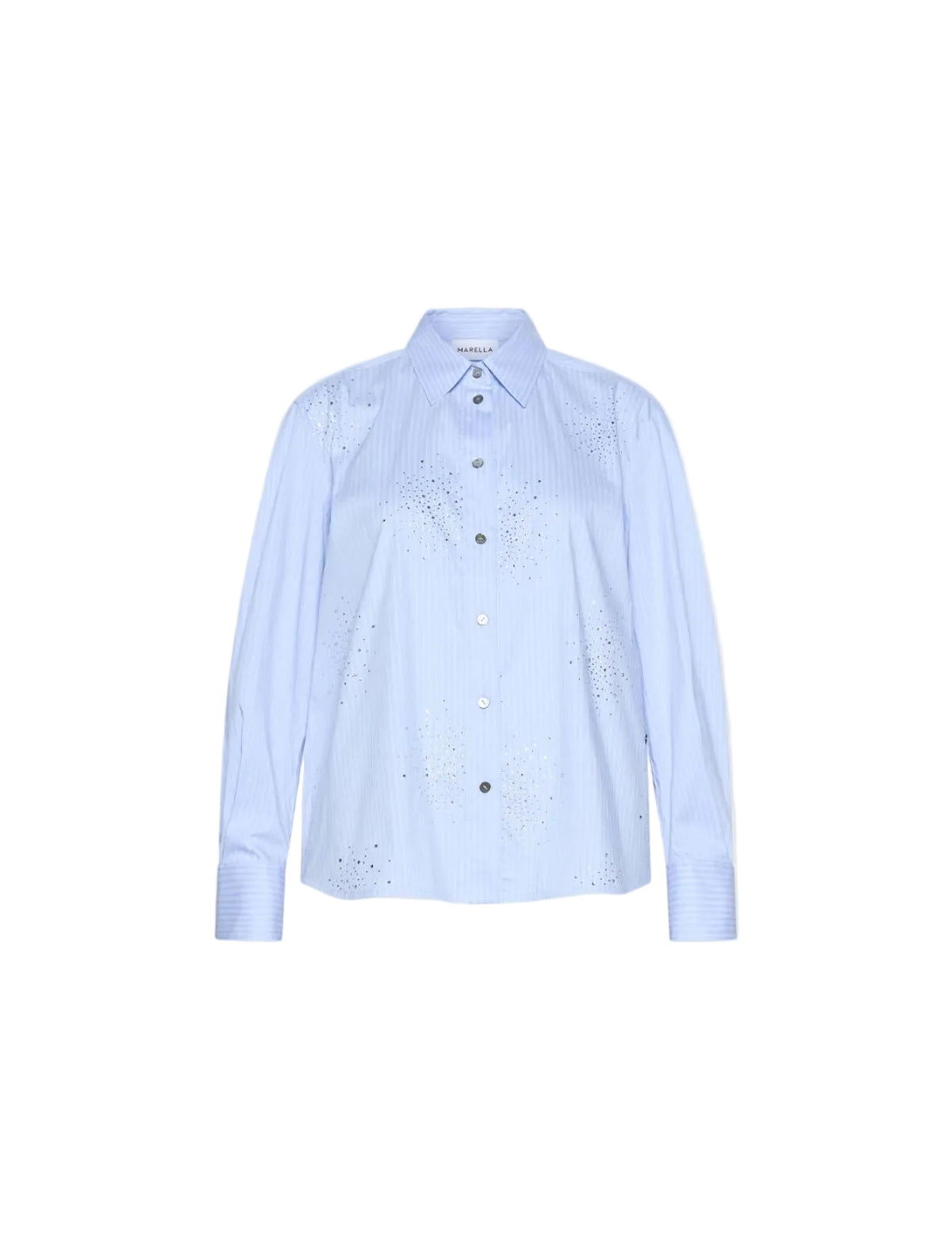 Camicia in popeline con cristalli MARELLA