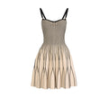Abito in maglia bicolore Elisabetta Franchi