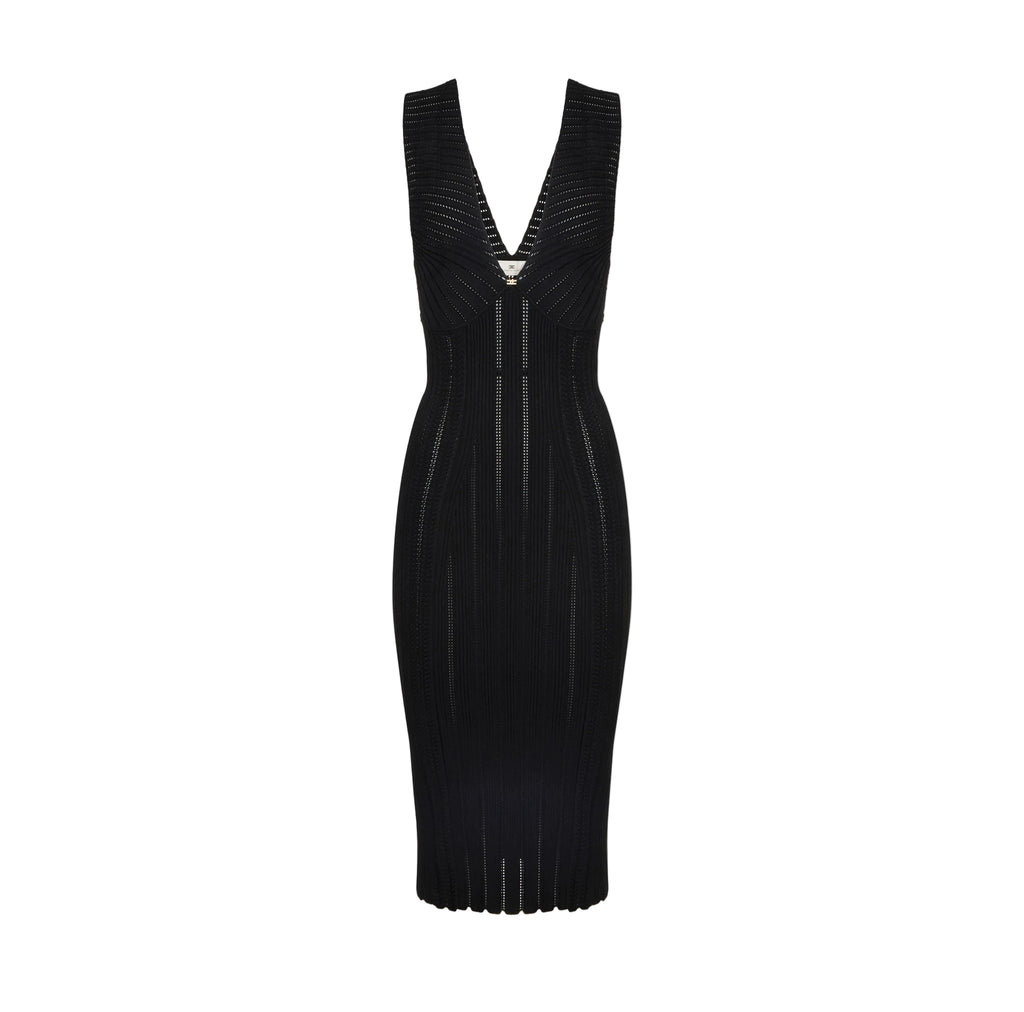 Abito midi in maglia Elisabetta Franchi
