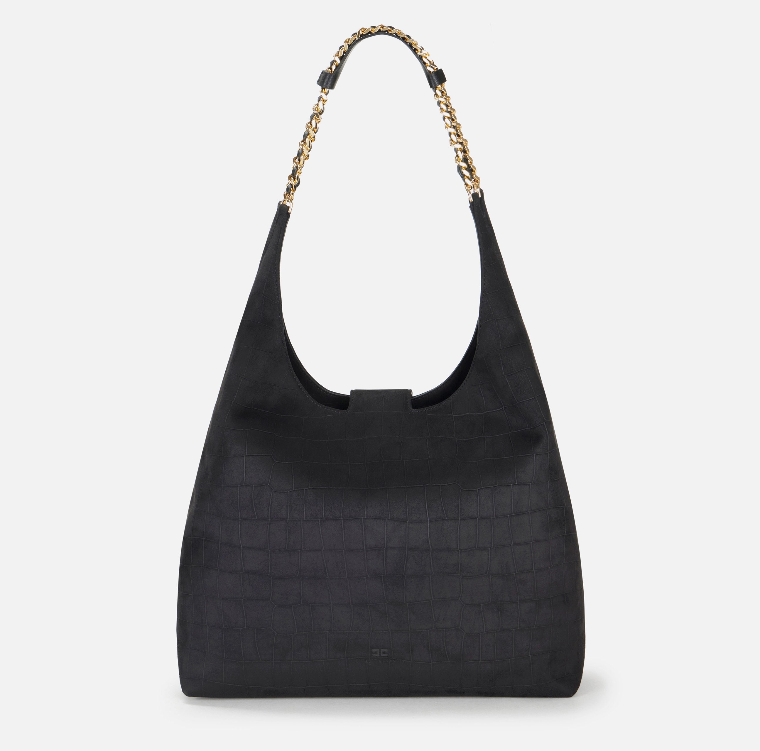 Borsa hobo in suede Elisabetta Franchi