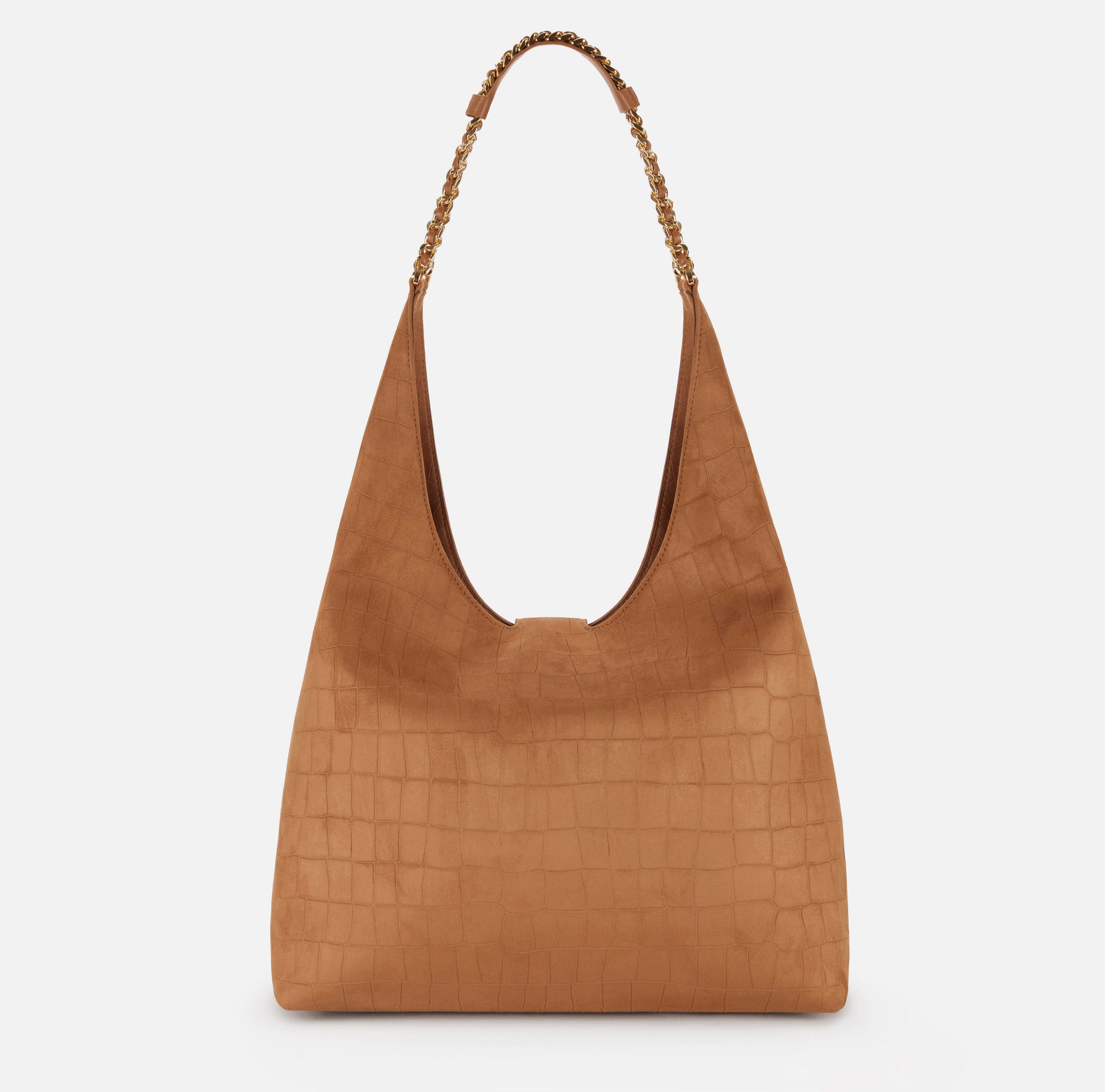 Borsa hobo in suede Elisabetta Franchi