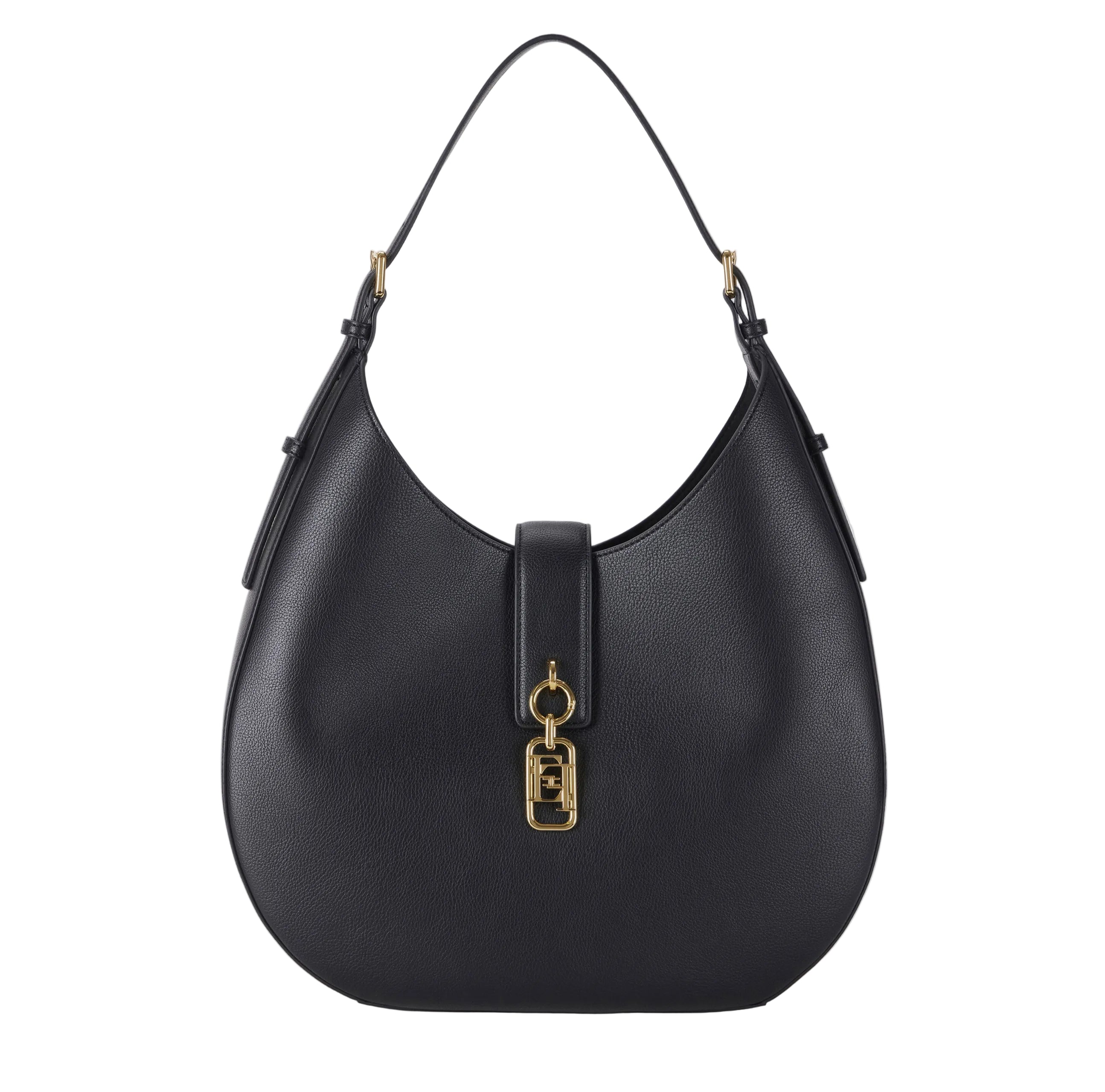 Hobo tonda con charm Elisabetta Franchi
