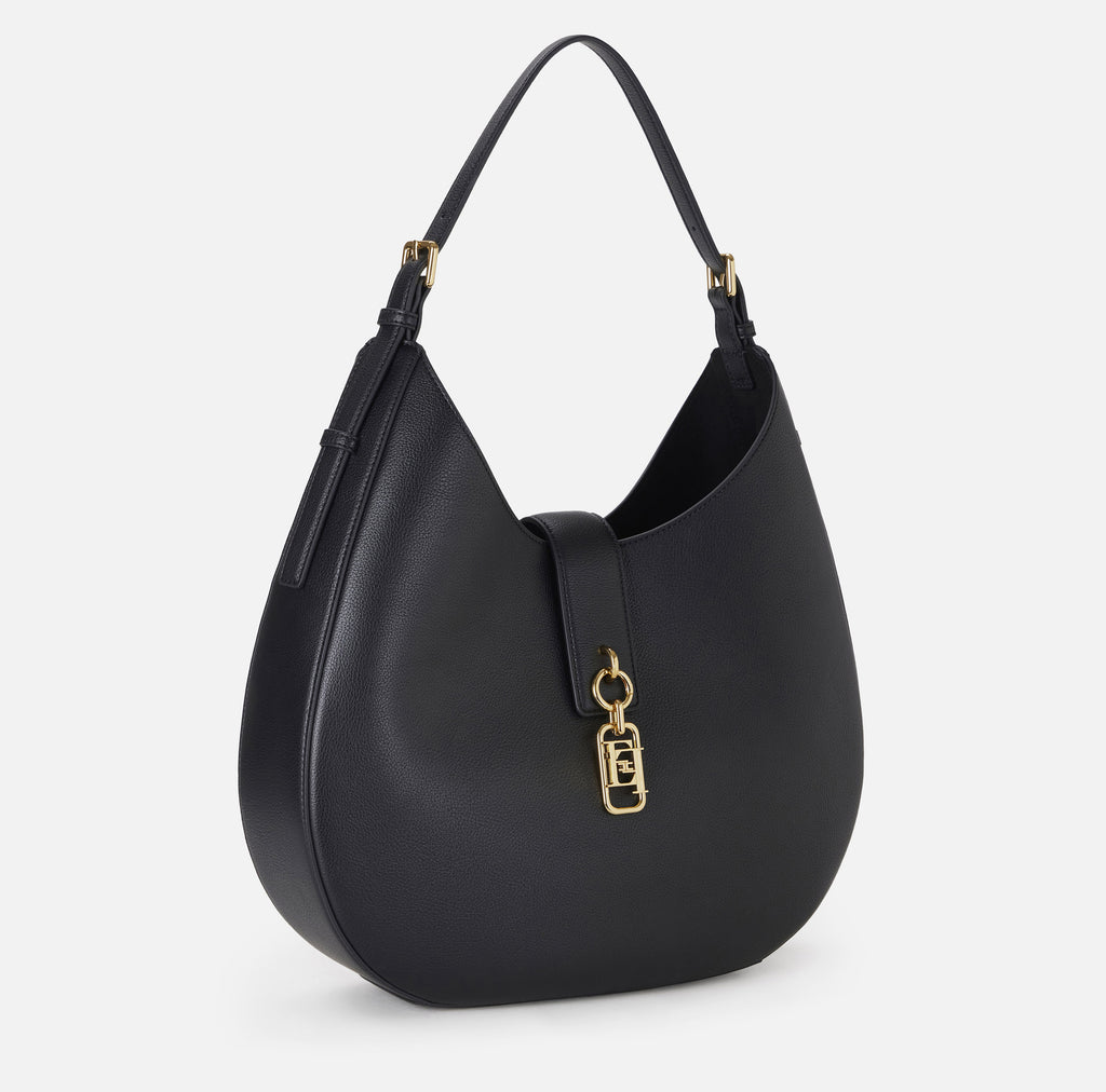 Hobo tonda con charm Elisabetta Franchi