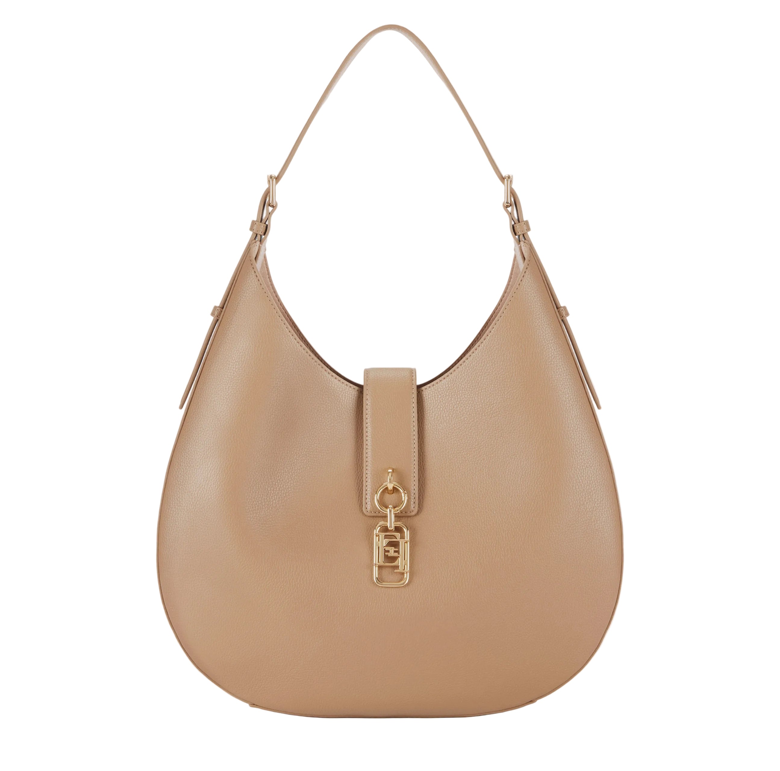 Hobo tonda con charm Elisabetta Franchi