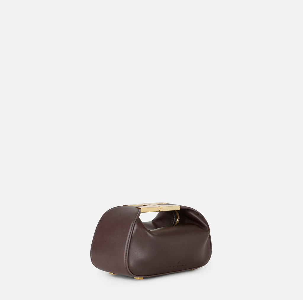 Borsa hobo con manico gioiello Elisabetta Franchi