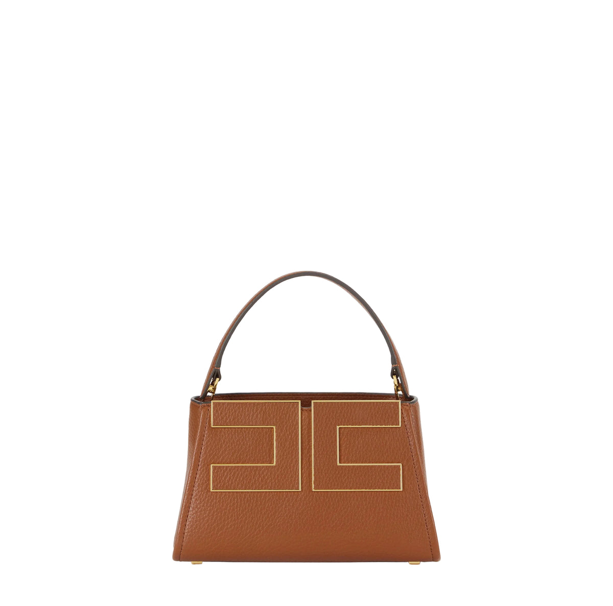 Borsa a mano con logo Elisabetta Franchi