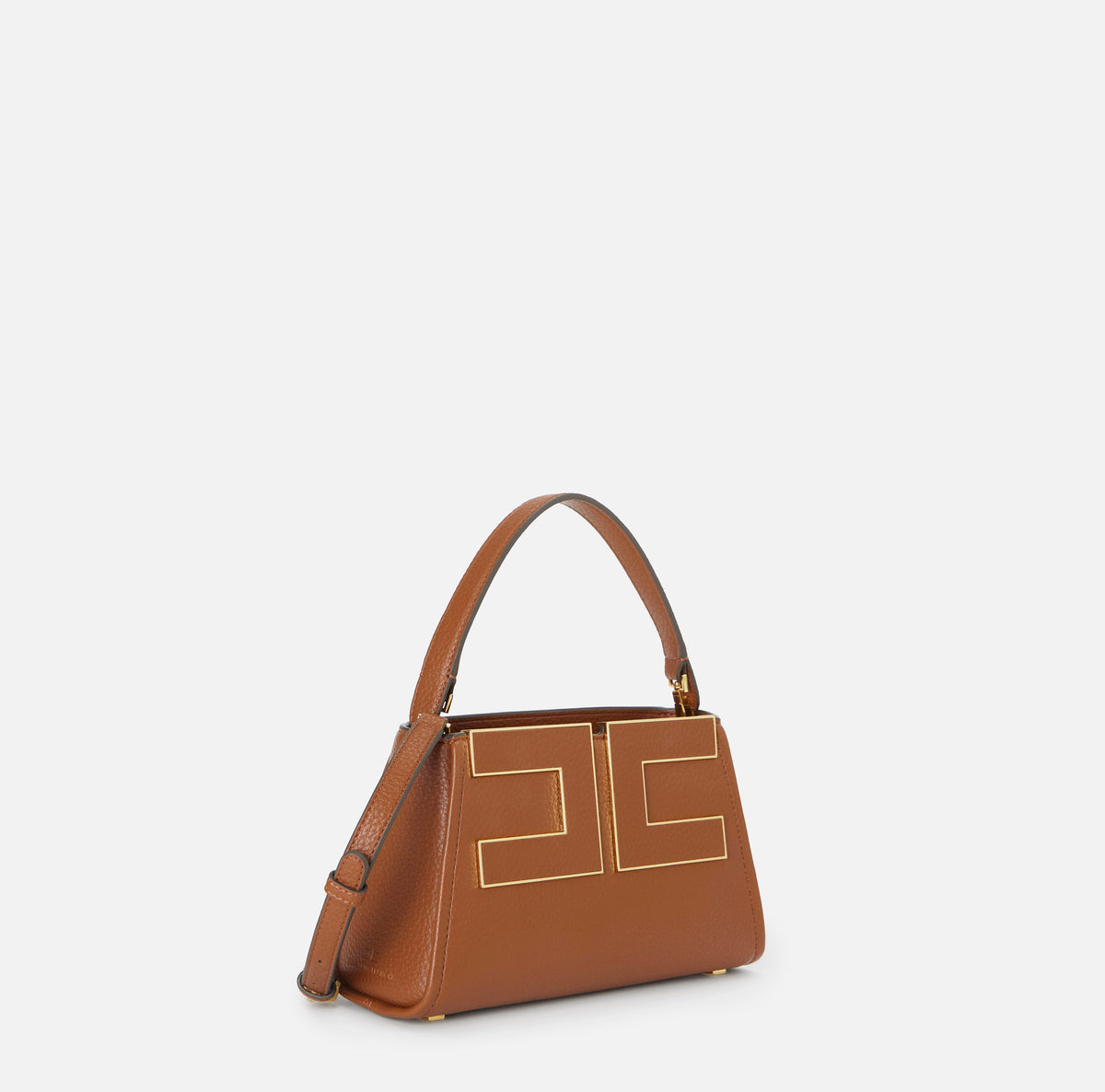 Borsa a mano con logo Elisabetta Franchi