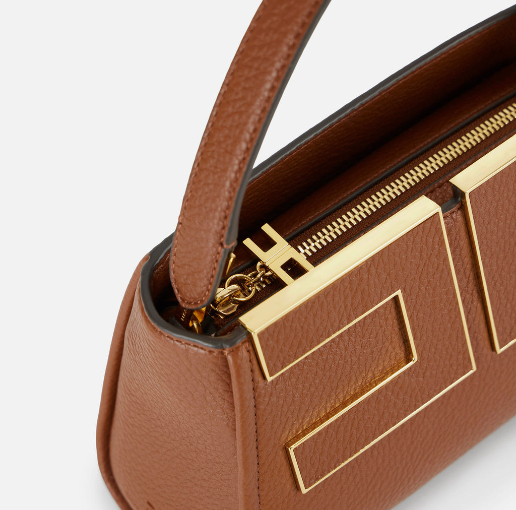 Borsa a mano con logo Elisabetta Franchi