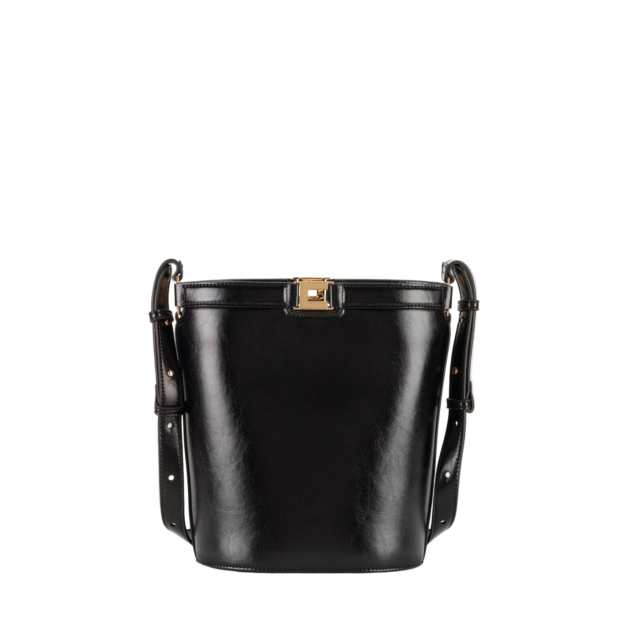 Borsa a secchiello effetto Naplak Elisabetta Franchi