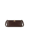 Borsa effetto naplak marrone Elisabetta Franchi