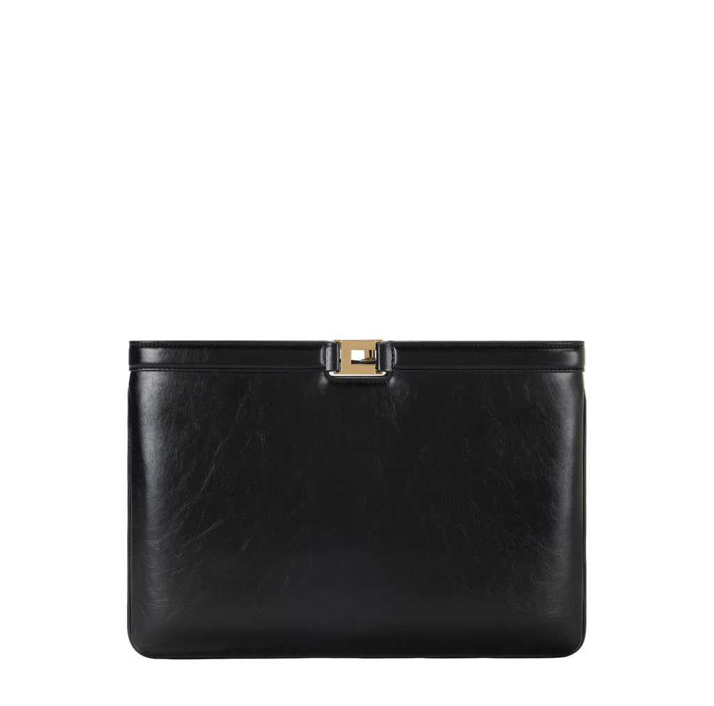 Borsa a busta effetto Naplak Elisabetta Franchi