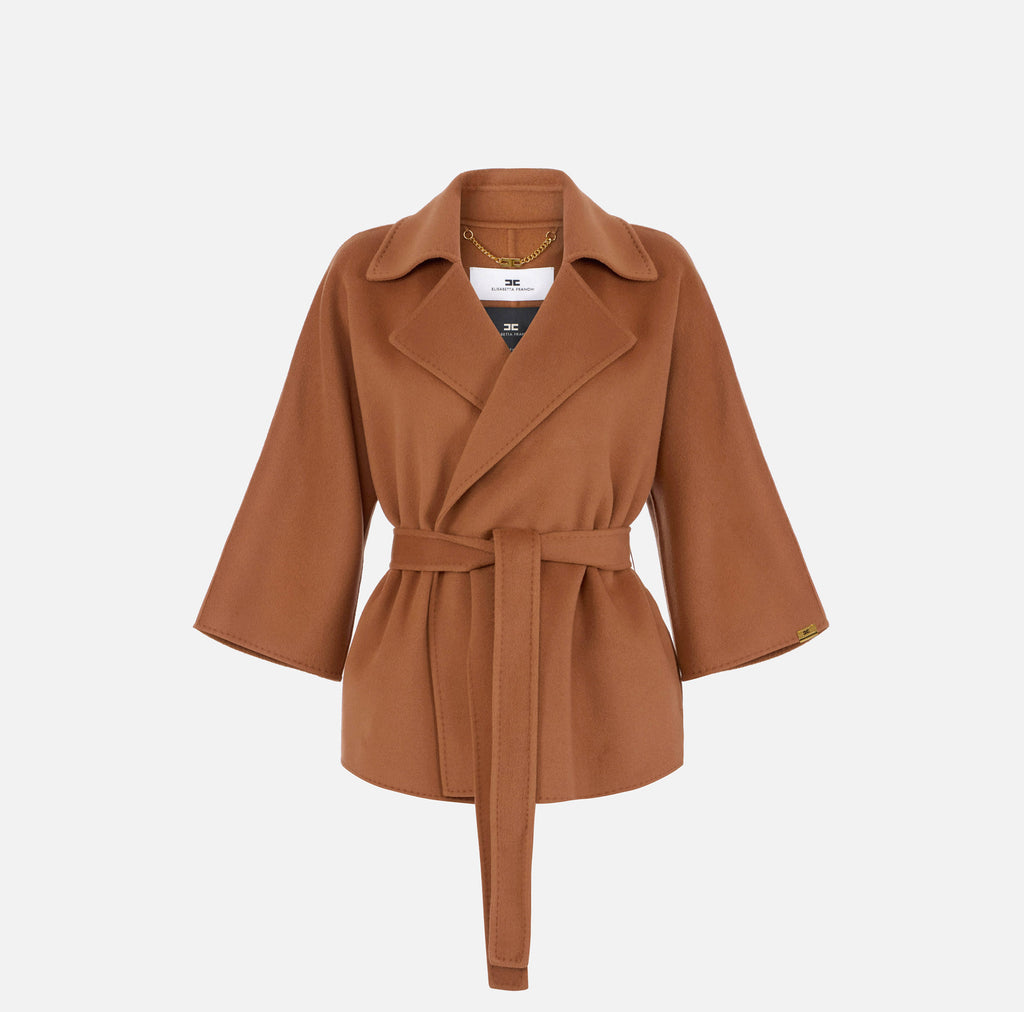 Cappotto in panno di lana