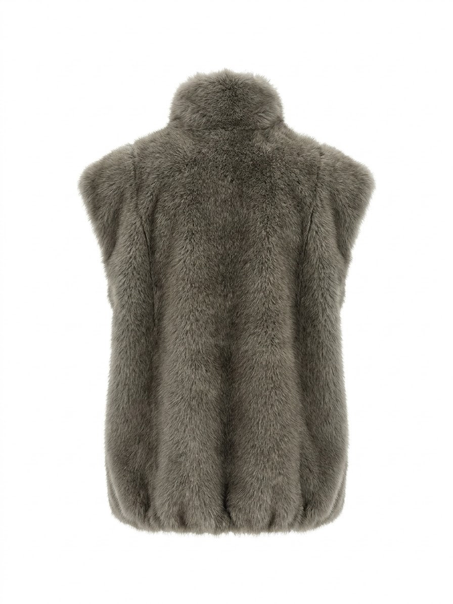 Gilet in ecopelliccia Isabelle Blanche Paris