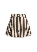 Shorts in cotone rigato Kontatto