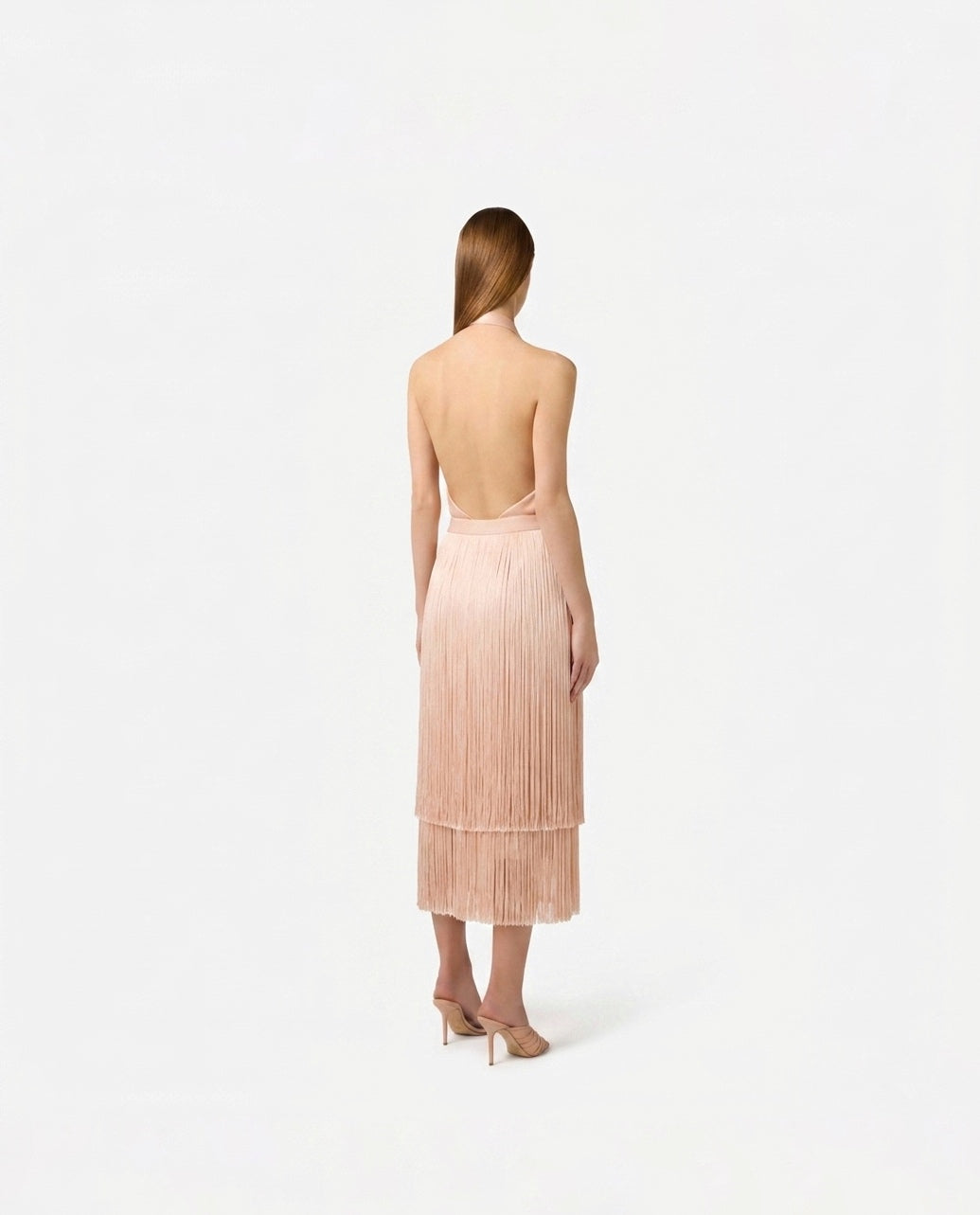 Top in jersey di viscosa lucida Elisabetta Franchi