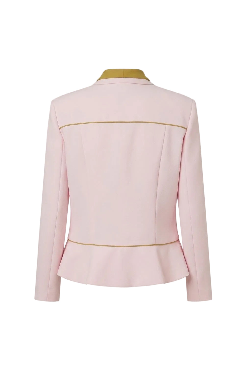Giacca in crepe bicolore con foulard Elisabetta Franchi