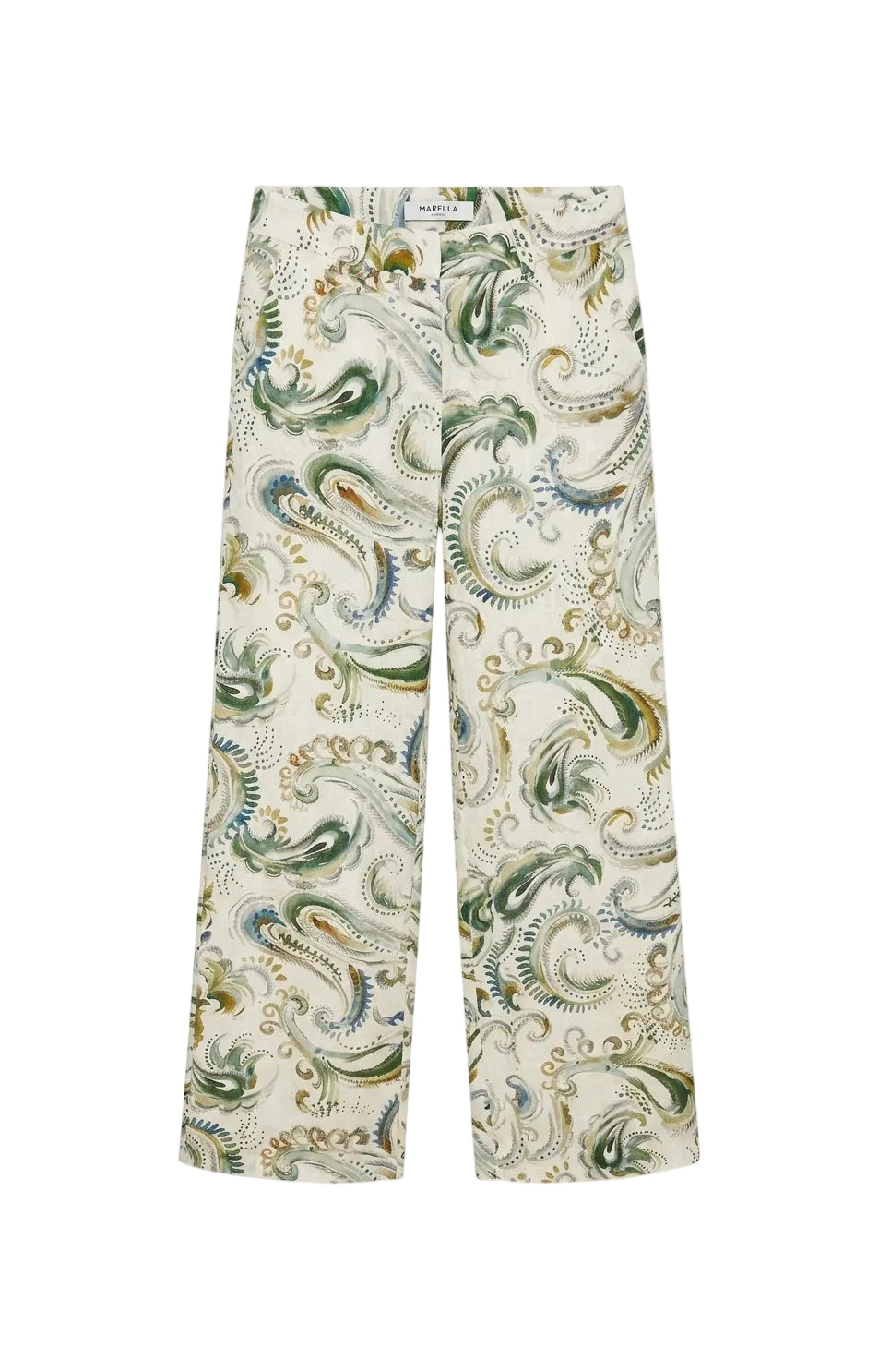 Pantalone in lino stampa presley MARELLA