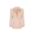 Giacca in crepe leggero e raso Elisabetta Franchi