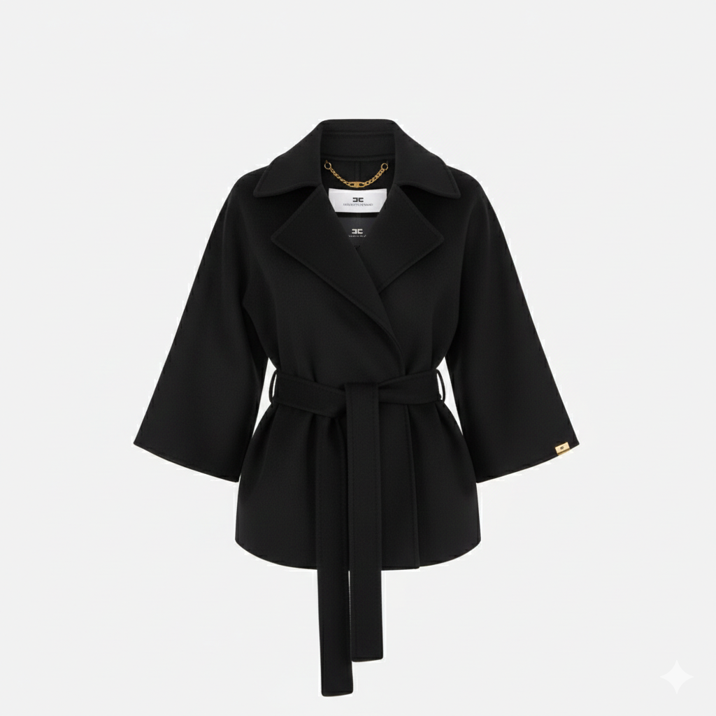 Cappotto in panno di lana