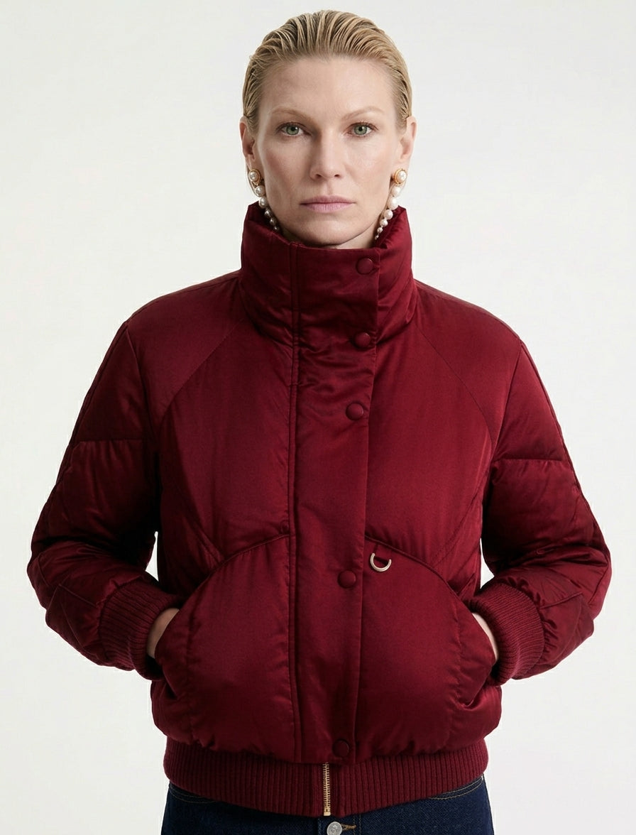 Bomber con dettagli in maglia MARELLA
