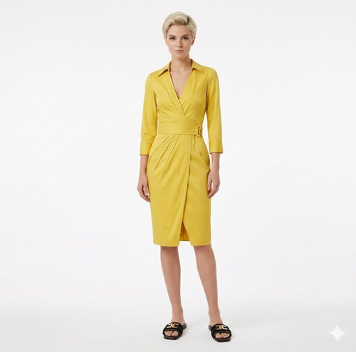 Abito in cotone stretch Elisabetta Franchi