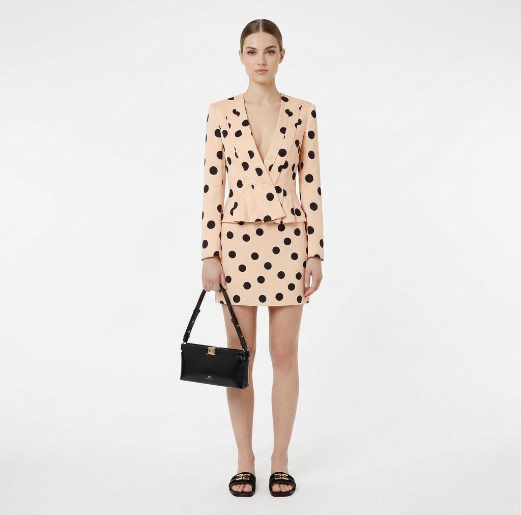 Giacca in crepe a pois MARELLA