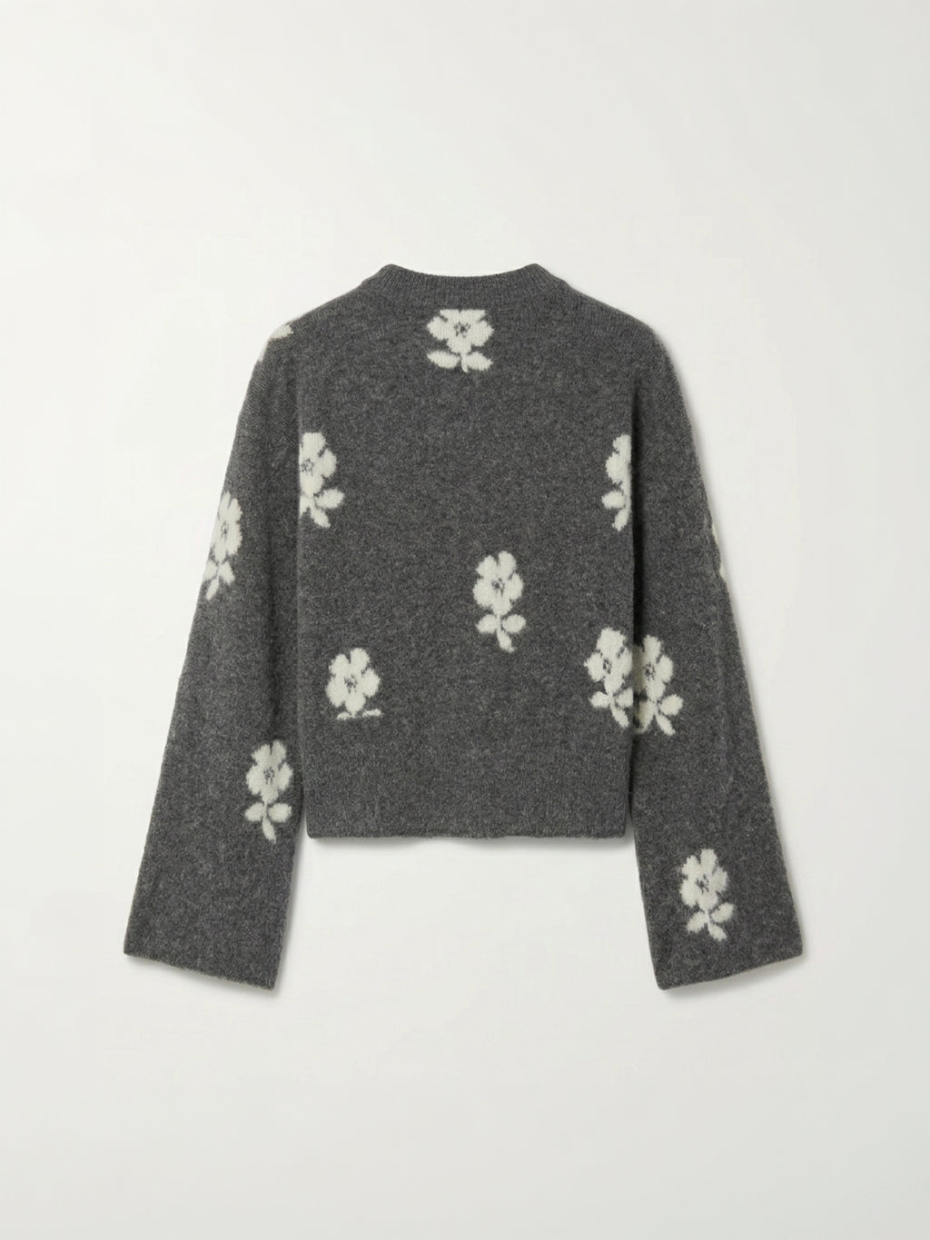 Maglia jaquard con fiori Isabelle Blanche Paris