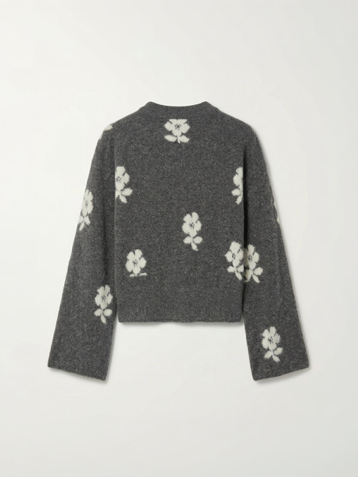 Maglia jaquard con fiori Isabelle Blanche Paris
