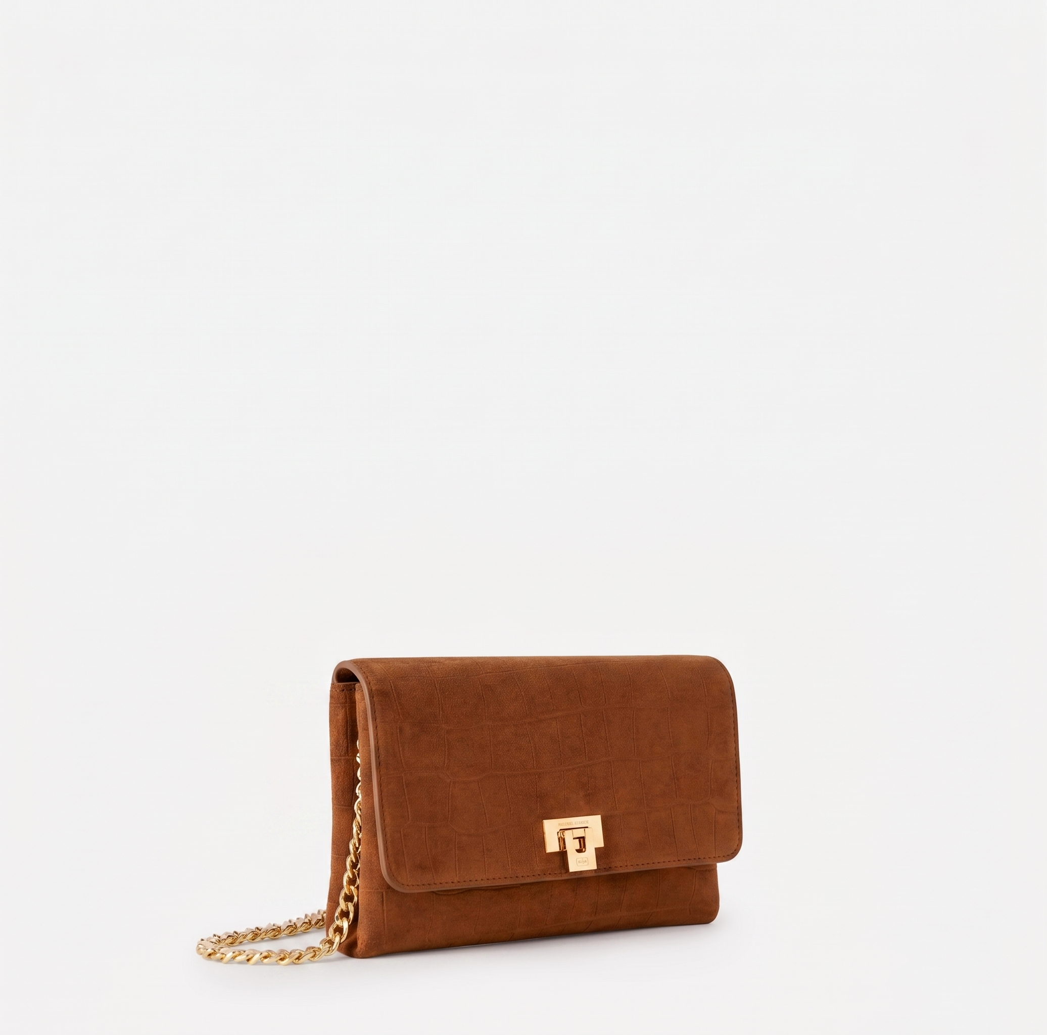 Borsa a tracolla in suede Elisabetta Franchi