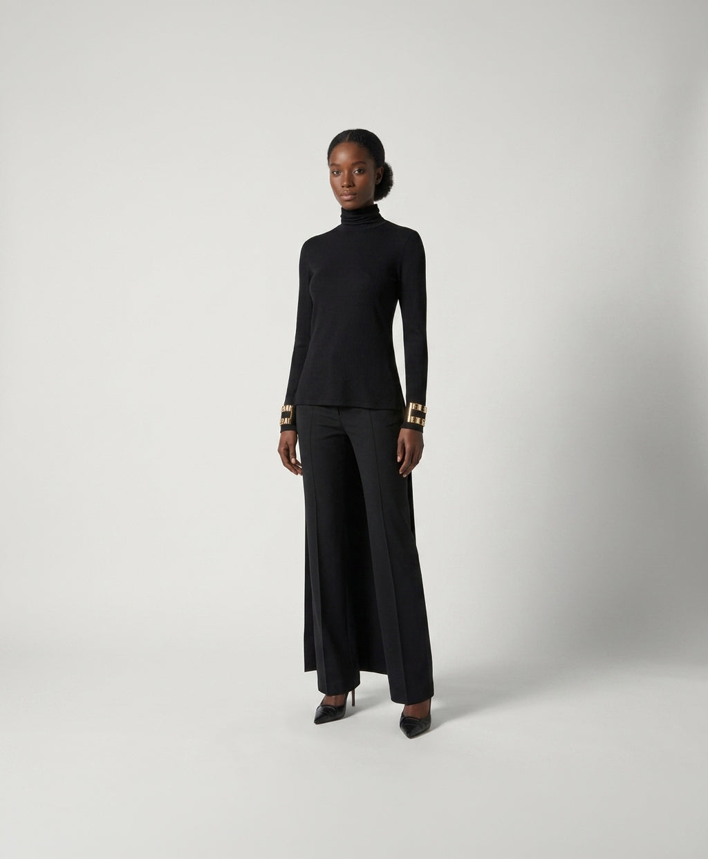 Maglia in jersey lucido Elisabetta Franchi