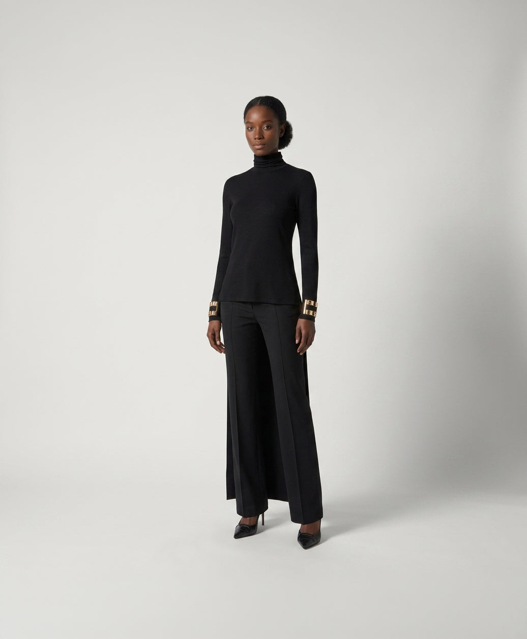 Maglia in jersey lucido Elisabetta Franchi