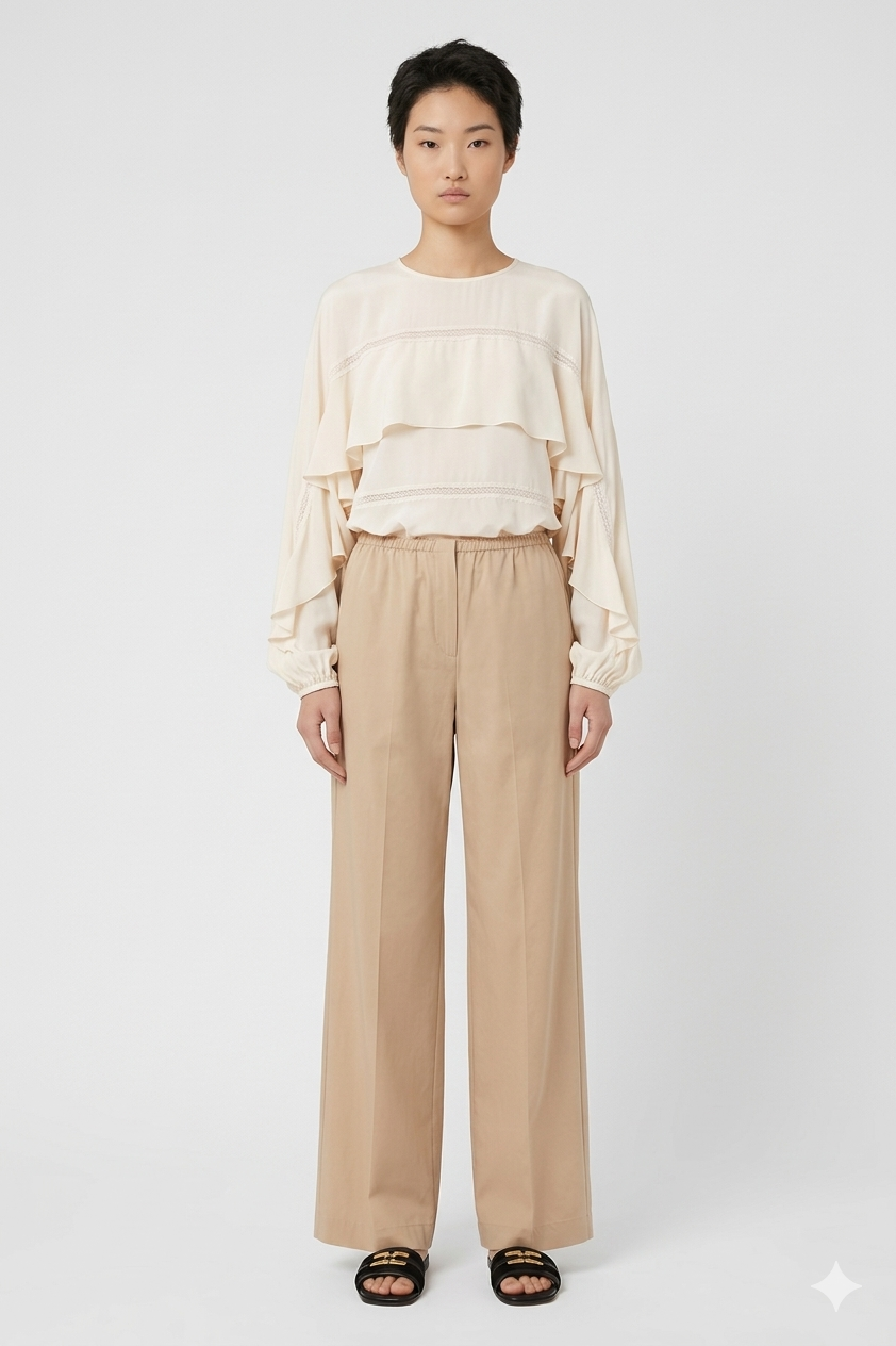 Pantalone in jersey leggero NENETTE