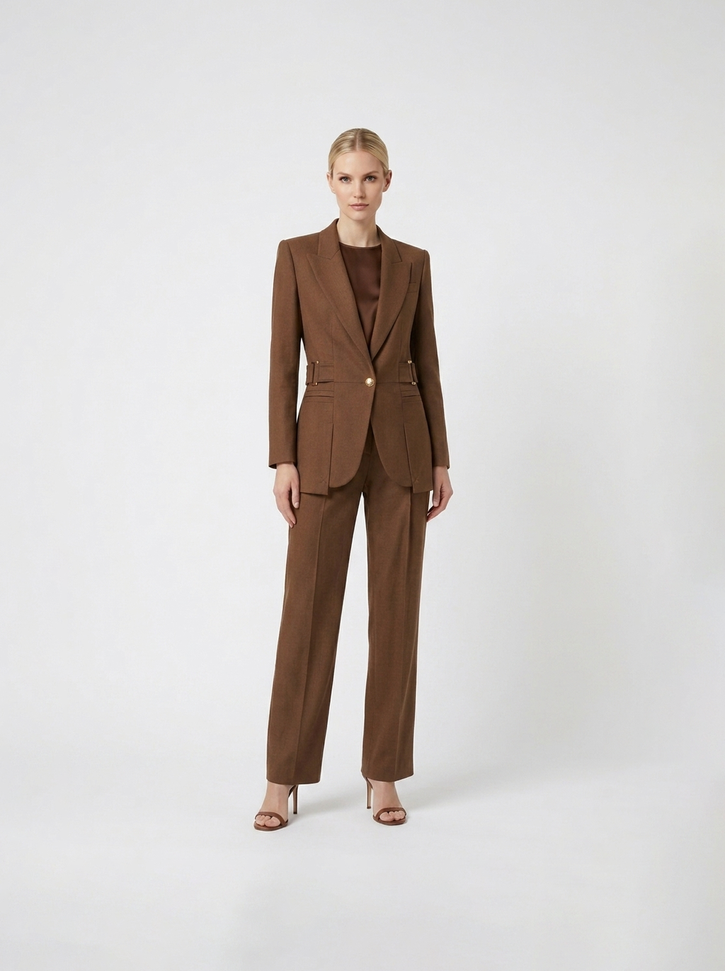 Giacca in misto lino Elisabetta Franchi