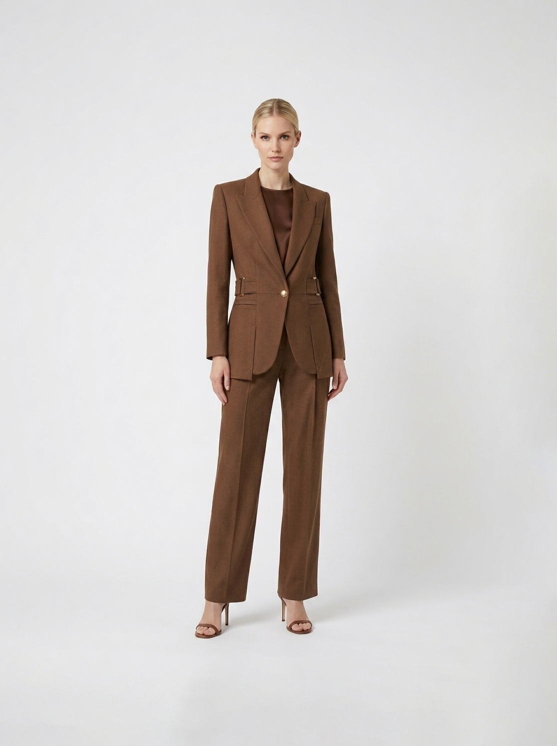 Giacca in misto lino Elisabetta Franchi