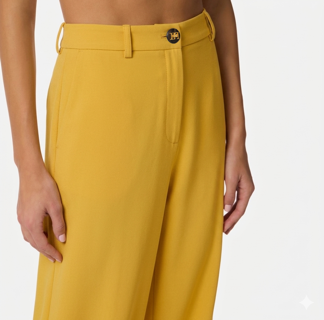 Pantalone in crepe leggero Elisabetta Franchi