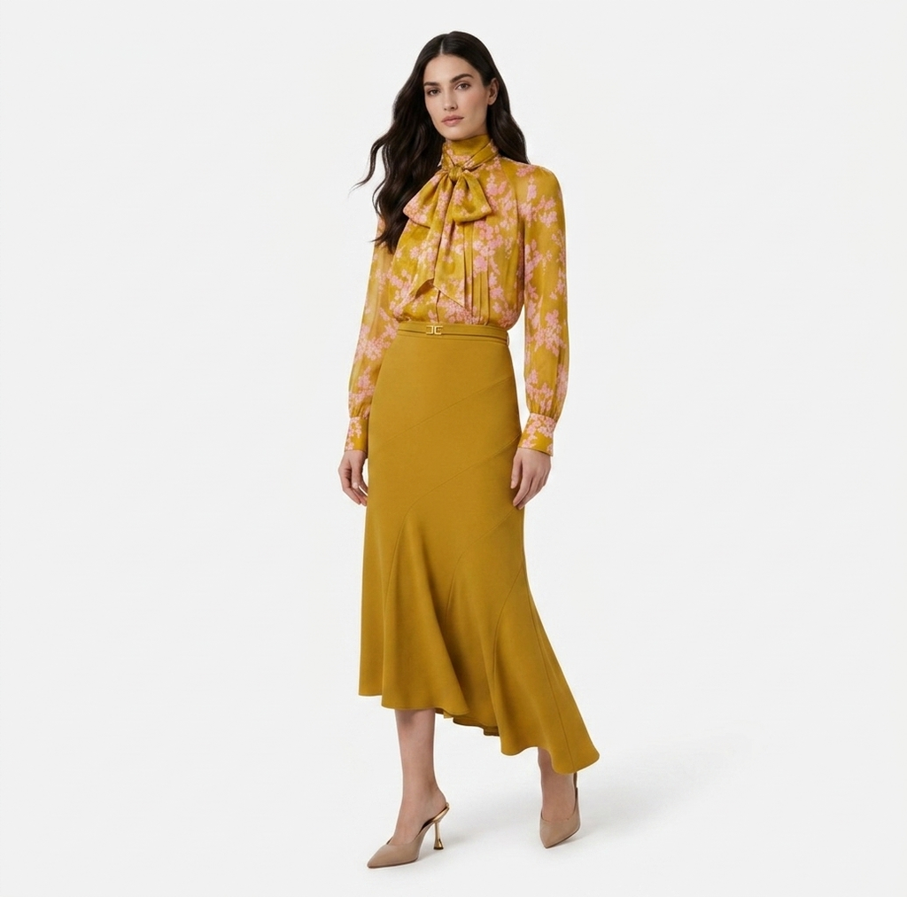 Gonna asimmetrica Elisabetta Franchi
