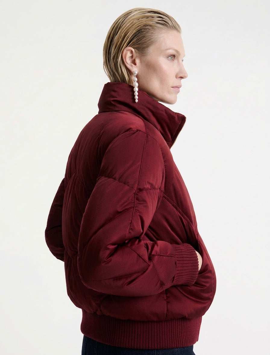 Bomber con dettagli in maglia MARELLA