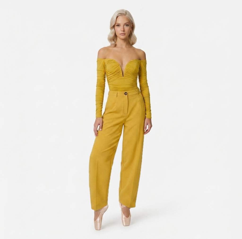 Pantalone in crepe leggero Elisabetta Franchi