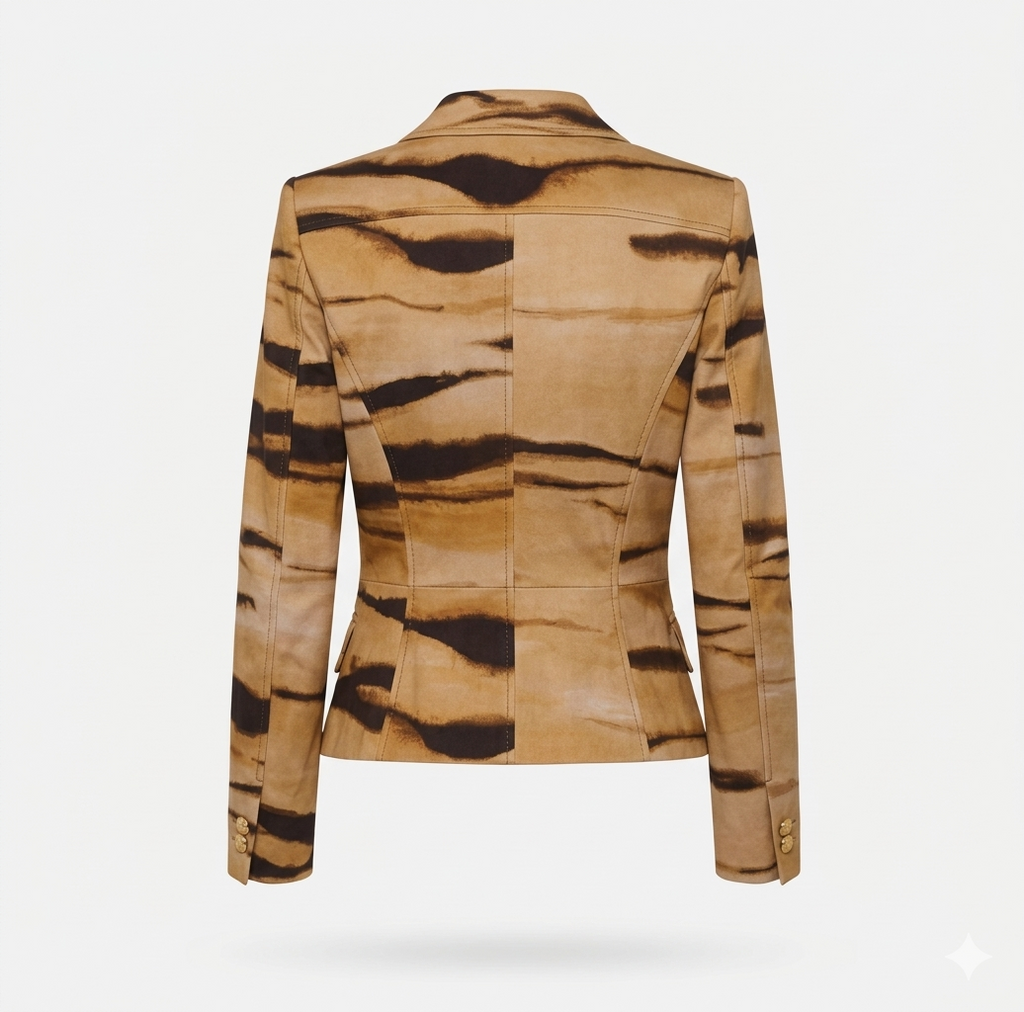 Giacca con stampa tigre Elisabetta Franchi