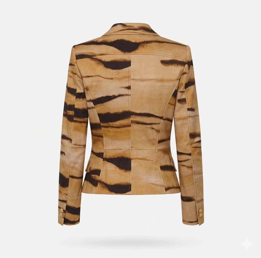 Giacca con stampa tigre Elisabetta Franchi