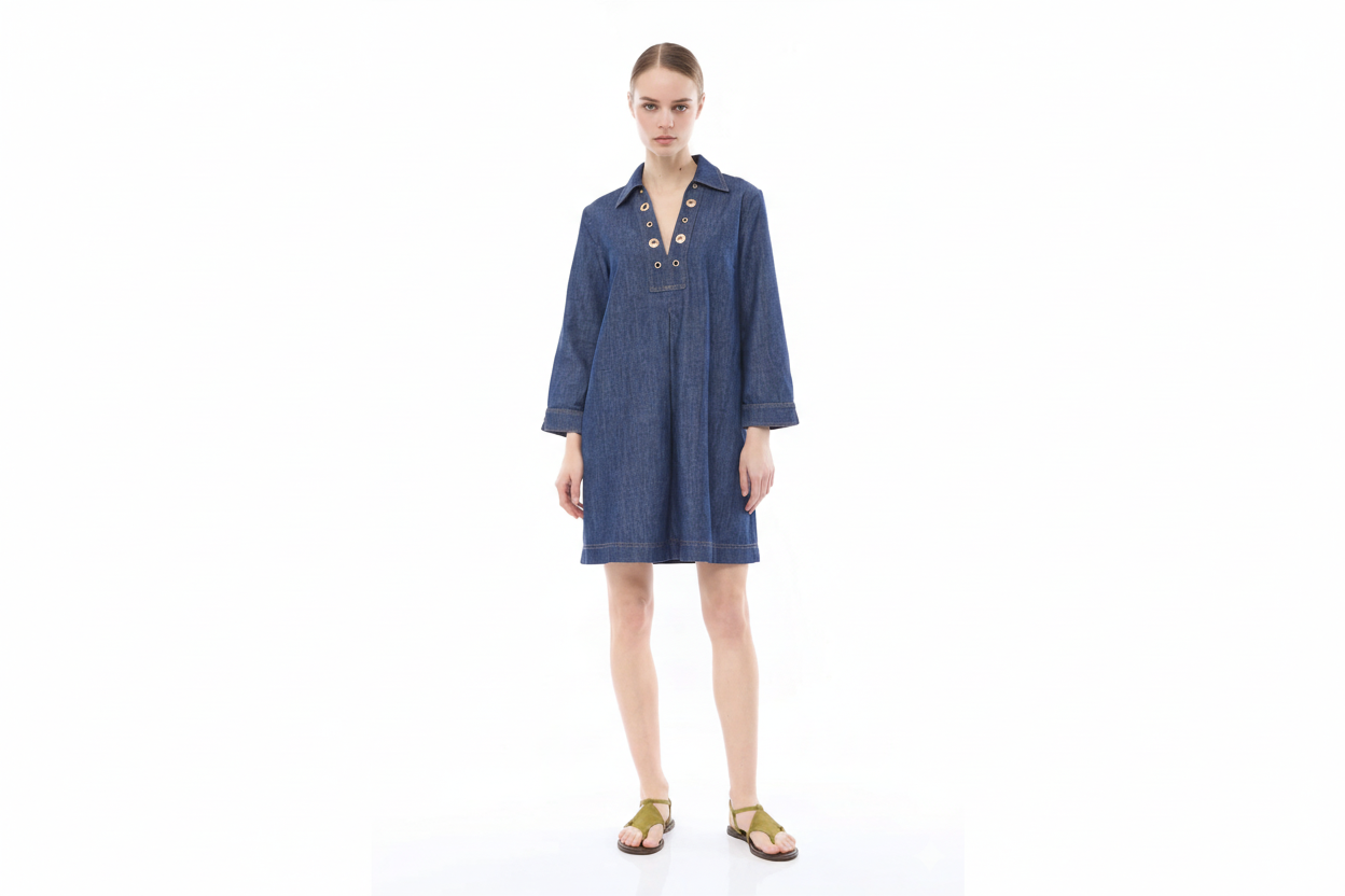 Abito in denim